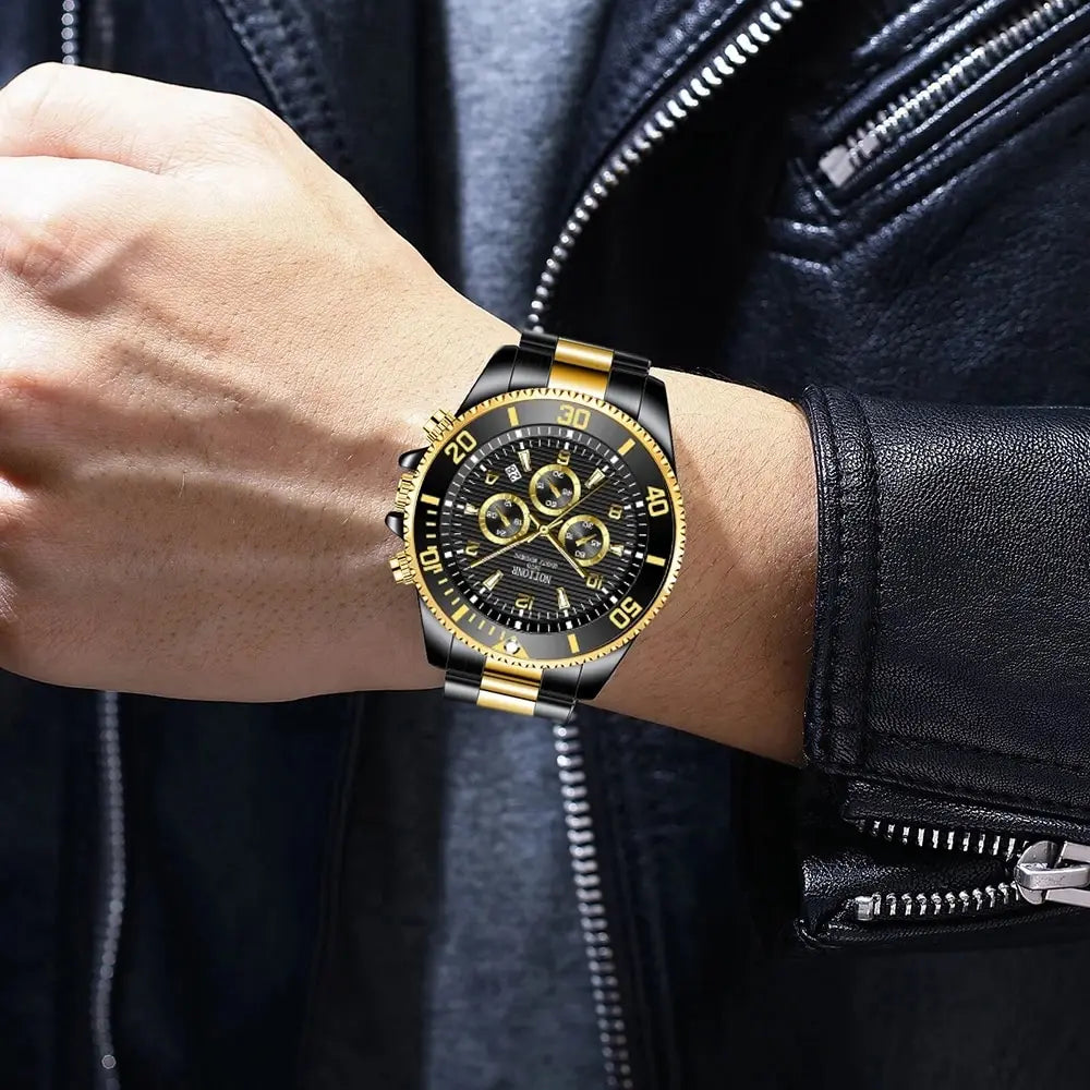 Fashion Mens Watches for Men Sports Quartz Wristwatch Man Business Watch Luminous Clock Montre Homme