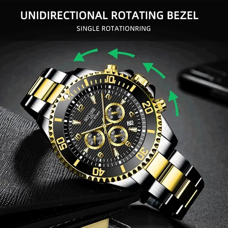 Fashion Mens Watches for Men Sports Quartz Wristwatch Man Business Watch Luminous Clock Montre Homme