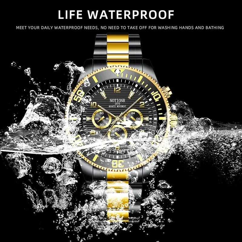Fashion Mens Watches for Men Sports Quartz Wristwatch Man Business Watch Luminous Clock Montre Homme